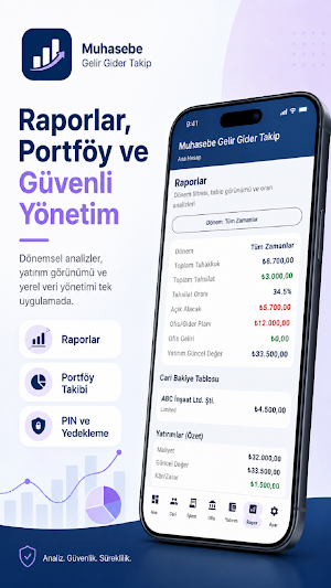 Muhasebe Gelir Gider Takip Screenshot 1