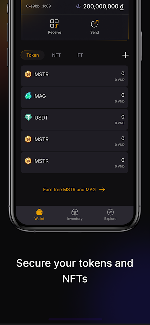MonsWallet Screenshot 2