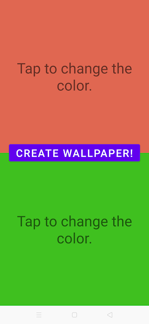 Bicolor Wallpaper Creation Screenshot 3