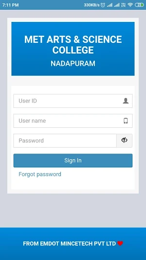 MET Nadapuram Mentor Screenshot 1