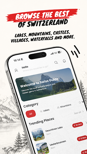 Swiss Guide - Travel & Explore Screenshot 1