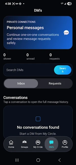 Rise Up Social Screenshot 1