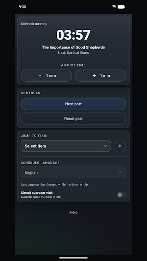 Hall Clock Screenshot 1