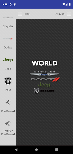 World Chrysler Dodge Jeep RAM Screenshot 0