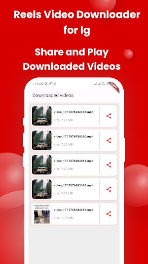 Reels Video Downloader for Ig Screenshot 2
