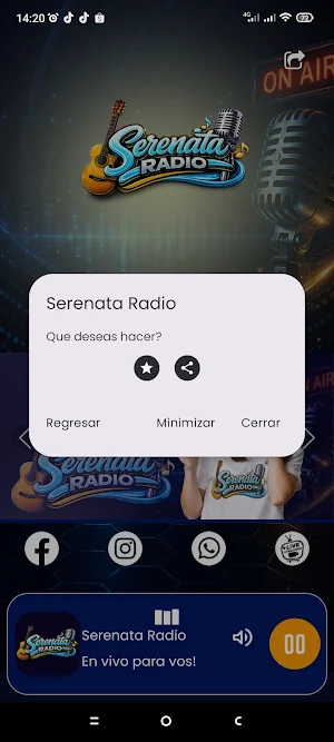 Serenata Radio Online Screenshot 3
