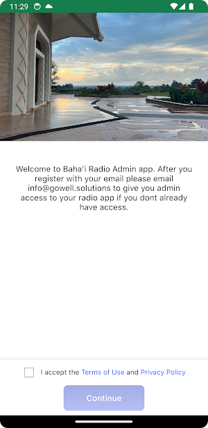 Baha’i Radio Admin Screenshot 1