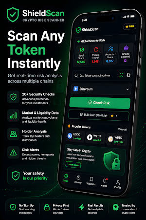 ShieldScan: Crypto RiskScanner Screenshot 0