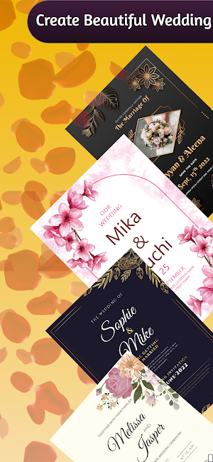 Wedding Invitation Cards Maker Screenshot 0