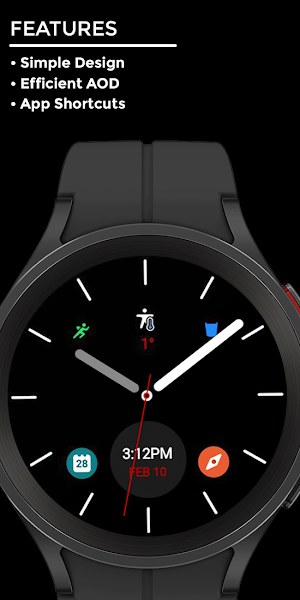 Nighty Minimal 07 - watch face Screenshot 1