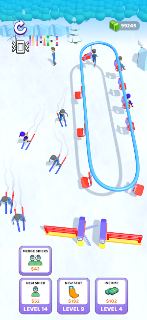 Ski Lift Clicker Screenshot 2