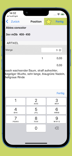 Bösen Baumschule B2B-App Screenshot 2