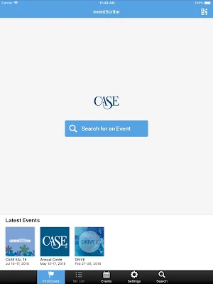 CASE Conference App Screenshot 3