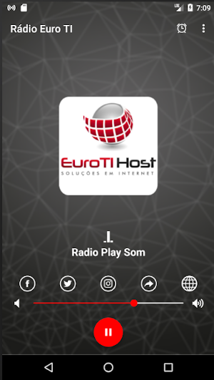 APP Rádio EuroTi HosT Screenshot 1