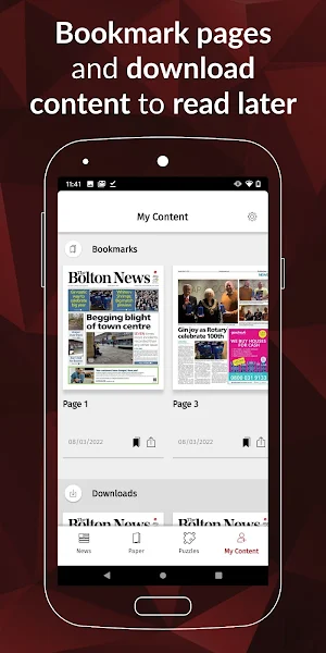 The Bolton News Screenshot 2