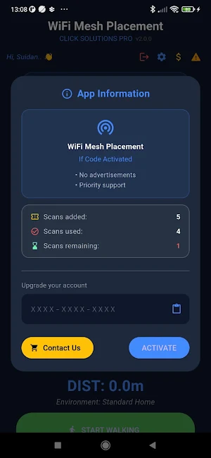 WiFi Mesh Placement Screenshot 1