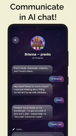 BriannaPlayz Fake Call & Chat Screenshot 3