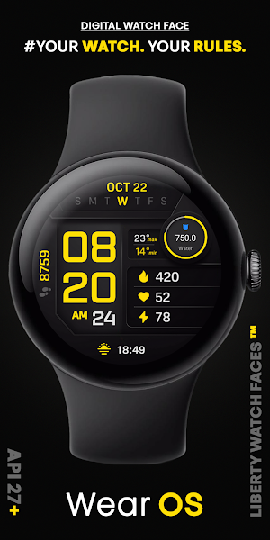 PIXEL INSTINCT 3 Watch Face Screenshot 3