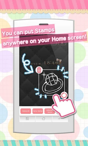 Stamp Pack: Casual*White Screenshot 3