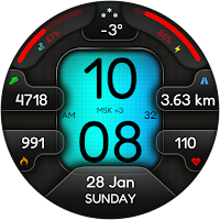 Digital Sport CURDA Watchface