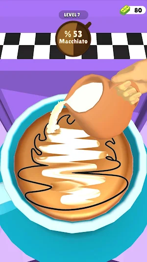Coffee Art Run Screenshot 2