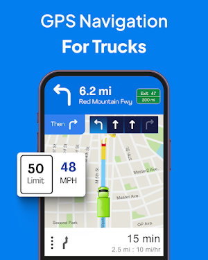 Truck GPS - Trucker Path Maps Screenshot 2