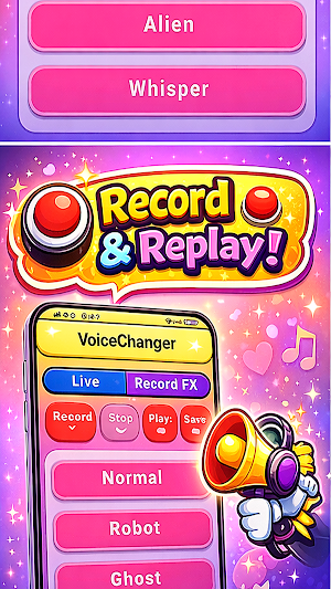 Voice Changer – Fun Voice FX Screenshot 1