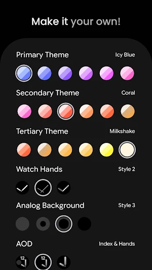Pixel Analog 2 Watch Face Screenshot 2