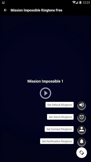 ringtone mission impossible Screenshot 2