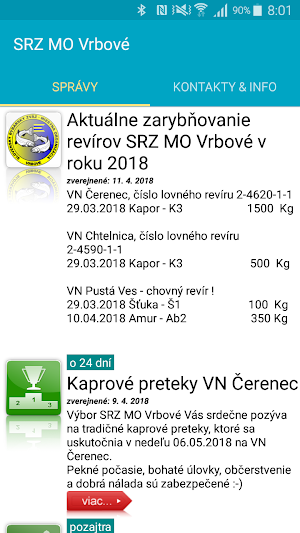 SRZ MO Vrbové Screenshot 0