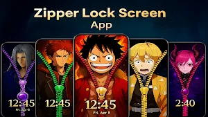 Zipper Lock Screen - ZipLock Screenshot 0