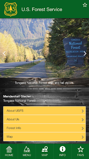 Mendenhall Glacier, Tongass NF Screenshot 0
