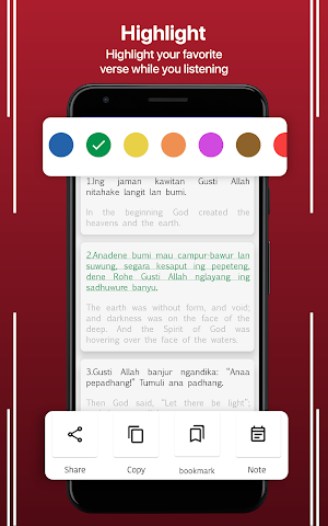Javanese English Bible Screenshot 1