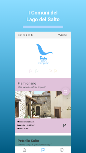 Rete Lago del Salto Screenshot 2