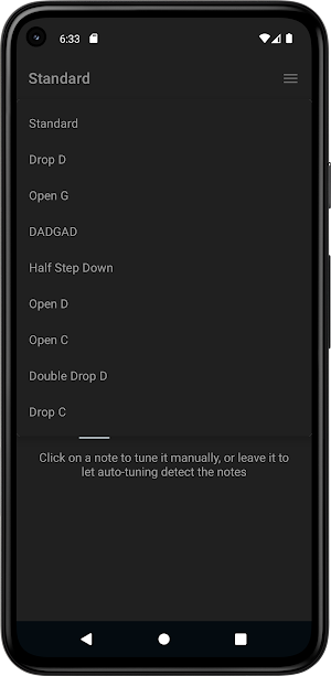 Guitar Tuner Screenshot 2