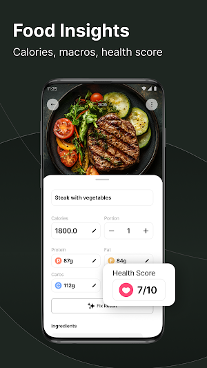 AI Food Calorie Tracker－CalZen Screenshot 1