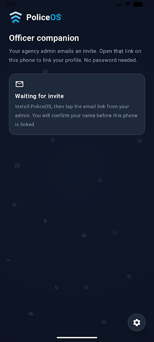 PoliceOS Mobile Screenshot 1