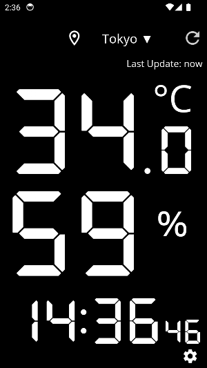 The Thermometer -Digital- Screenshot 1