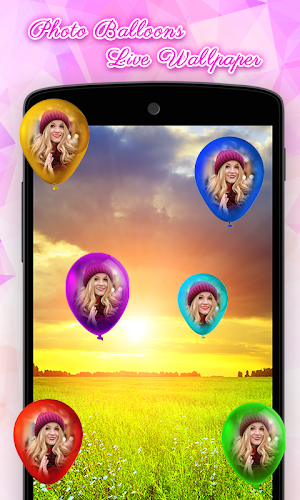 Photo Balloons Live Wallpaper Screenshot 3