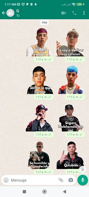 Stickers de Natanael Cano Screenshot 3