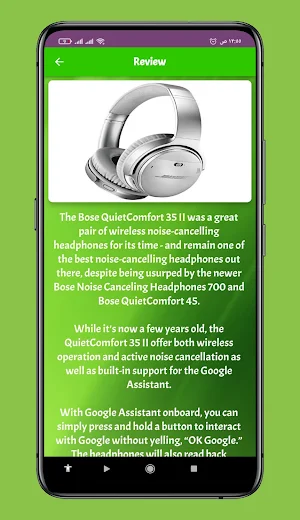 Bose Quietcomfort 35 II Guide Screenshot 0