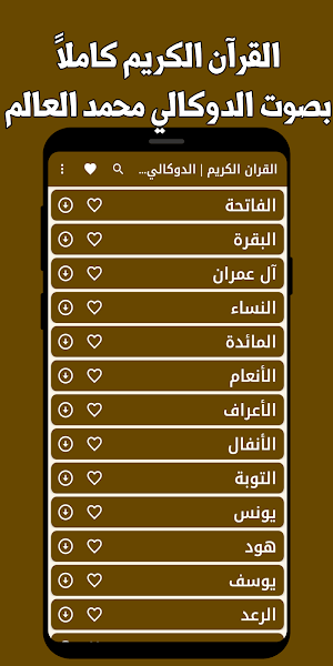 القران الكريم الدوكالي بدون نت Screenshot 0