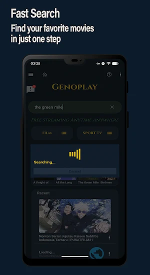 GenoPlay: Fast, Safe, GGNonton Screenshot 3