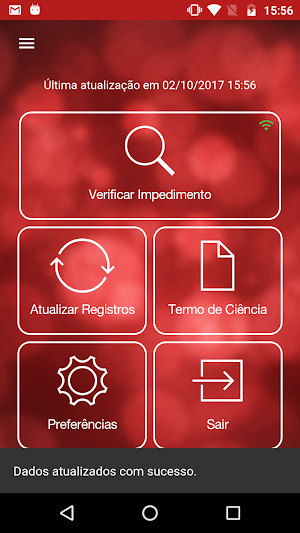 Doador Impedido Screenshot 2