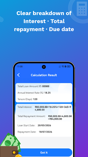 PrimeLoan-Loan Calculator Screenshot 1