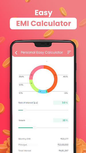 Easy EMI Calculator Screenshot 2