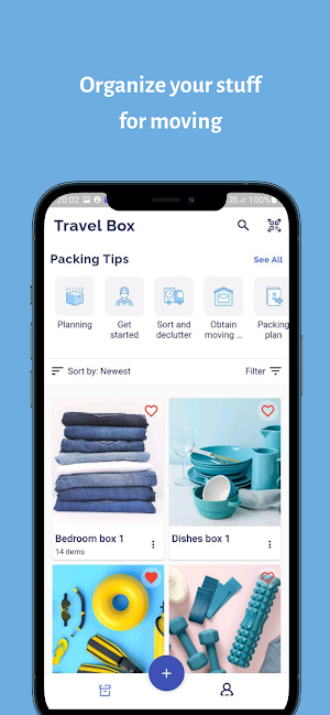 Travel Box: Moving Organizer Screenshot 0