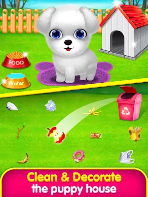 Cute Puppy Day Care Routine - pet vet salon Screenshot 2
