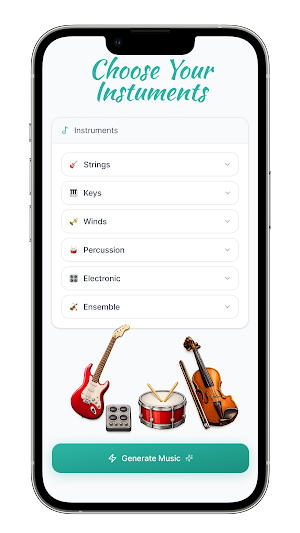 MeloGen - AI Music Generator Screenshot 2