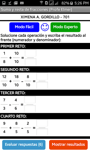 PractiMate Screenshot 2